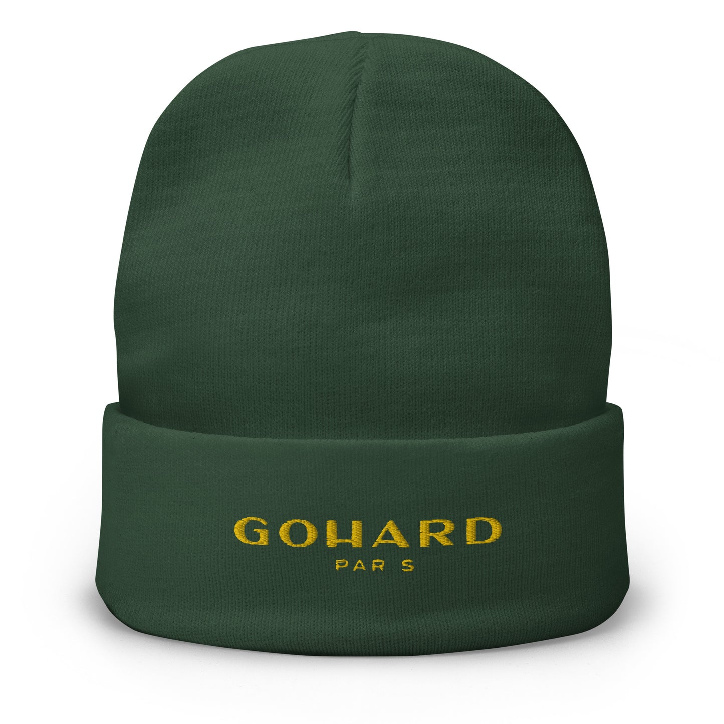 GO HARD EMBROIDERED BEANIE